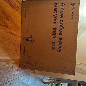 Terra kaffe coffee maker brand new tk 02!! Never opened !!